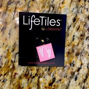 Life Tiles Baby Girl Pendant